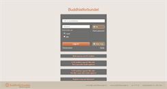 Desktop Screenshot of buddhistforbundet.info